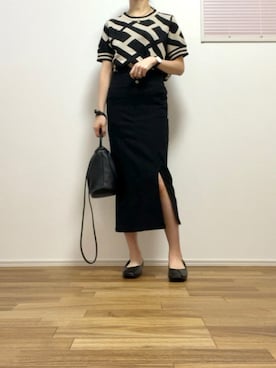 「巾着バッグ」｜「アイテム（その他トップス）」を使った、nene07092720さん（レディース・163cm）の秋コーディネート