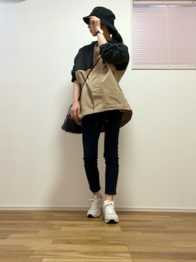 「秋色コーデ」｜「アイテム（ジャケット/アウター）」を使った、nene07092720さん（レディース・163cm）の秋コーディネート