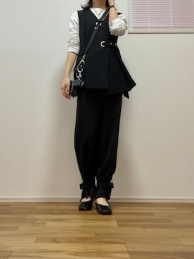 「deux amour（ドゥーザムール）のアイテム（その他アウター）」を使った、nene07092720さん（レディース・163cm）の秋コーディネート