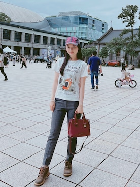 「MANGO（マンゴ）のアイテム（パンツ）」を使った、ベル 🇹🇼💕 さん（レディース・168cm）の秋コーディネート