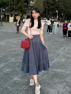 「アイテム（レッグウェア）」を使った、ベル 🇹🇼💕 さん（レディース・168cm）の冬コーディネート