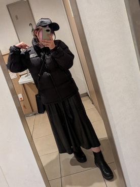 「Honeys（ハニーズ）のアイテム」を使った、asu🍋(復活)さん（レディース・152cm）の冬コーディネート