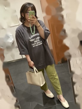 「アイテム（イヤリング）」を使った、asu🍋さん（レディース・152cm・20代）の春コーディネート