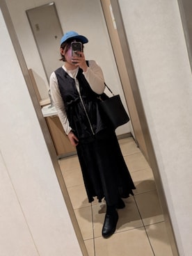 「RAY CASSIN（レイカズン）のアイテム」を使った、asu🍋(復活)さん（レディース・152cm）の春コーディネート