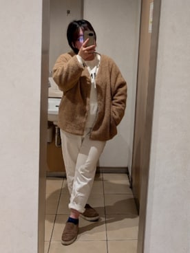 「coen（コーエン）のアイテム」を使った、asu🍋(復活)さん（レディース・152cm）の冬コーディネート