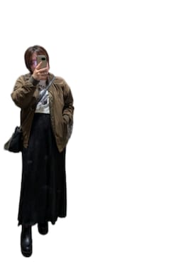 asu🍋(復活)さん（骨格ウェーブ・レディース・152cm）の冬コーディネート