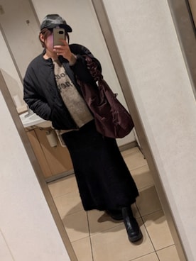 「Lattice（Lattice）のアイテム」を使った、asu🍋(復活)さん（レディース・152cm）の春コーディネート