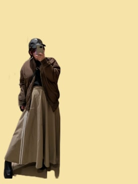 「Honeys（ハニーズ）のアイテム」を使った、asu🍋(復活)さん（レディース・152cm）の秋コーディネート