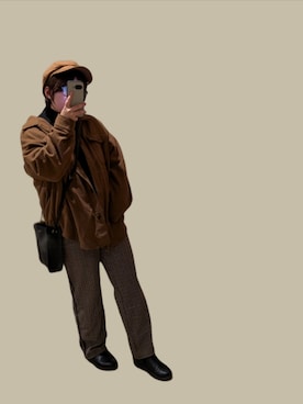 「アイテム（ファッション雑貨）」を使った、asu🍋さん（レディース・152cm・20代）の秋コーディネート