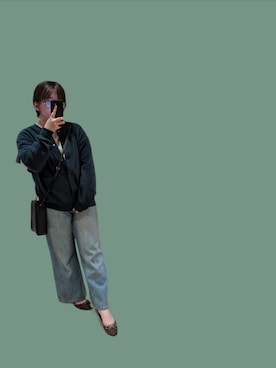 「アイテム（カーディガン/ボレロ）」を使った、asu🍋さん（レディース・152cm）の秋コーディネート