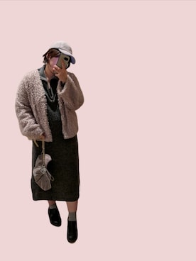 「アイテム（その他アウター）」を使った、asu🍋さん（レディース・152cm）の秋コーディネート