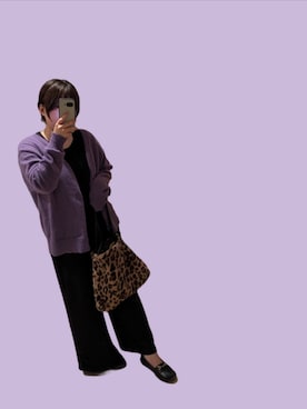 「アイテム（サロペット/オーバーオール）」を使った、asu🍋さん（レディース・152cm）の秋コーディネート