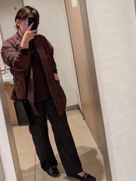 asu🍋(復活)さん（骨格ウェーブ・レディース・152cm）の冬コーディネート