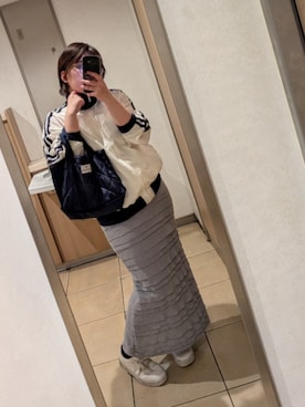 「GRL（グレイル）のアイテム（ジャケット/アウター）」を使った、asu🍋(復活)さん（レディース・152cm）の春コーディネート