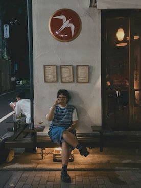 「KEEN（キーン）のアイテム（ブラック系）」を使った、Haru🧓🏽さん（レディース・168cm）の秋コーディネート