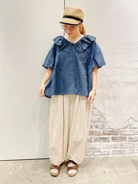 ささき⦅名古屋/イオンモール大高⦆さん(レディース・152cm)の夏コーディネート