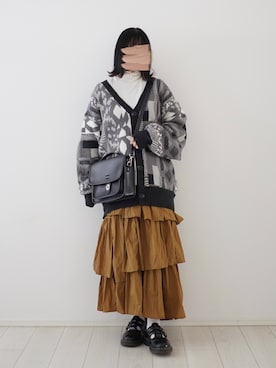 「Naive magic（ナイーブマジック）のアイテム」を使った、ぬこさん（レディース・153cm）の秋コーディネート