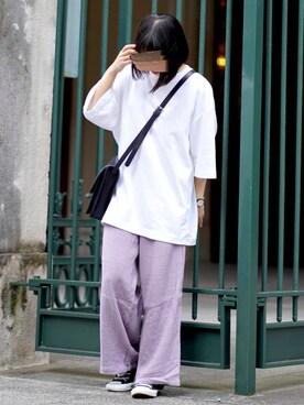「アイテム（雑誌）」を使った、ぬこさん（レディース・153cm）の夏コーディネート