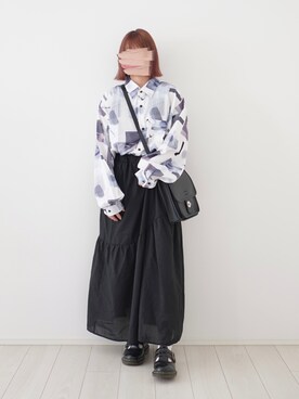 「Naive magic（ナイーブマジック）のアイテム」を使った、ぬこさん（レディース・153cm）の夏コーディネート