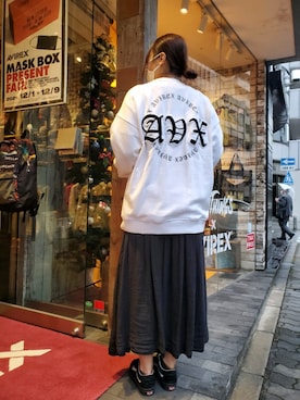 AYNさん（レディース・157cm）の冬コーディネート