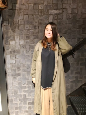 AYNさん（レディース・157cm）の秋コーディネート