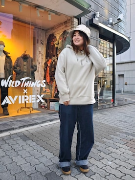 AYNさん（レディース・157cm）の秋コーディネート