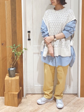 ねねさん（レディース・152cm）の春コーディネート