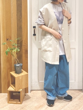 ねねさん（レディース・152cm）の春コーディネート