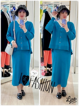 「SUGAR ROSE（シュガーローズ）のアイテム」を使った、YuRiさん（レディース・165cm）の冬コーディネート