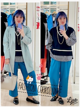 「アイテム（トレンチコート）」を使った、YuRiさん（レディース・165cm・30代）の春コーディネート