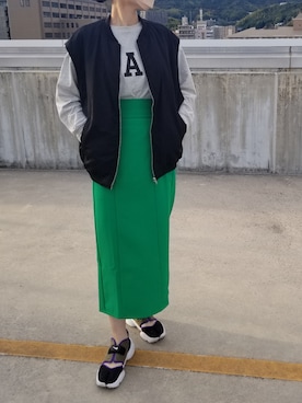 「Java（ジャバ）のアイテム」を使った、noaさん（レディース・172cm）の秋コーディネート
