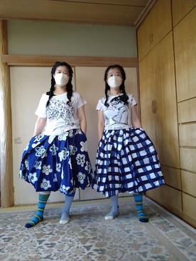 西川潤子旧姓庄司潤子さんのコーディネート