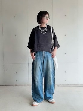 「アイテム（その他トップス）」を使った、なな☺︎さん（レディース・155cm）の夏コーディネート