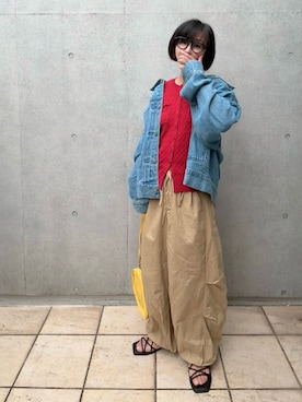 なな☺︎さん(レディース・155cm)の秋コーディネート