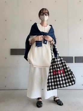 なな☺︎さん（レディース・155cm）の春コーディネート