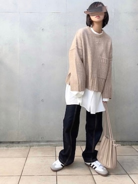 なな☺︎さん(レディース・155cm)の秋コーディネート