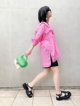 なな☺︎さん(レディース・155cm)の夏コーディネート