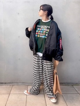 なな☺︎さん(レディース・155cm)の冬コーディネート