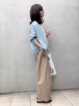 なな☺︎さん（レディース・155cm）の夏コーディネート