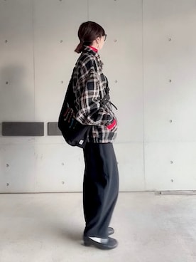 なな☺︎さん（レディース・155cm）の冬コーディネート