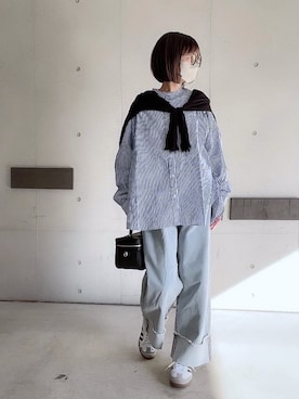 なな☺︎さん（レディース・155cm）の冬コーディネート