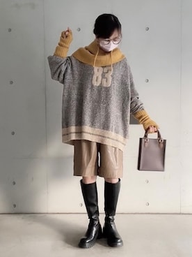 なな☺︎さん(レディース・155cm)の冬コーディネート