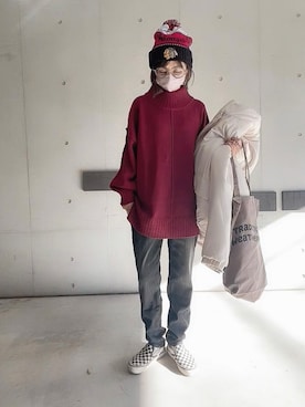 なな☺︎さん(レディース・155cm)の冬コーディネート