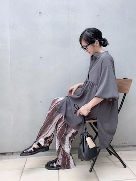 「aic」｜「アイテム（その他）」を使った、なな☺︎さん（レディース・155cm）の夏コーディネート