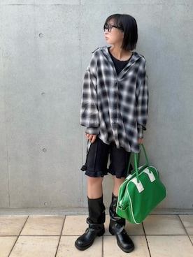 なな☺︎さん（レディース・155cm）の夏コーディネート