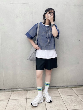 「EACH」｜なな☺︎さん（レディース・155cm）の春コーディネート