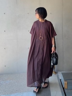 「notch.（ノッチ）のアイテム」を使った、なな☺︎さん（レディース・155cm）の春コーディネート