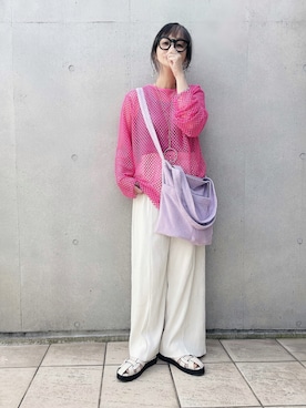 なな☺︎さん（レディース・155cm）の夏コーディネート