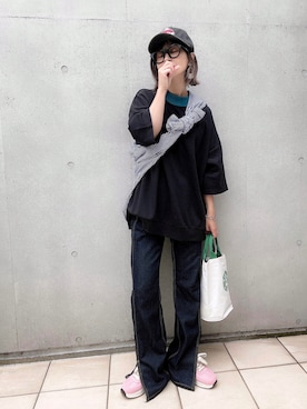 なな☺︎さん（レディース・155cm）の夏コーディネート