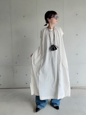 「アイテム（サングラス）」を使った、なな☺︎さん（レディース・155cm）の夏コーディネート